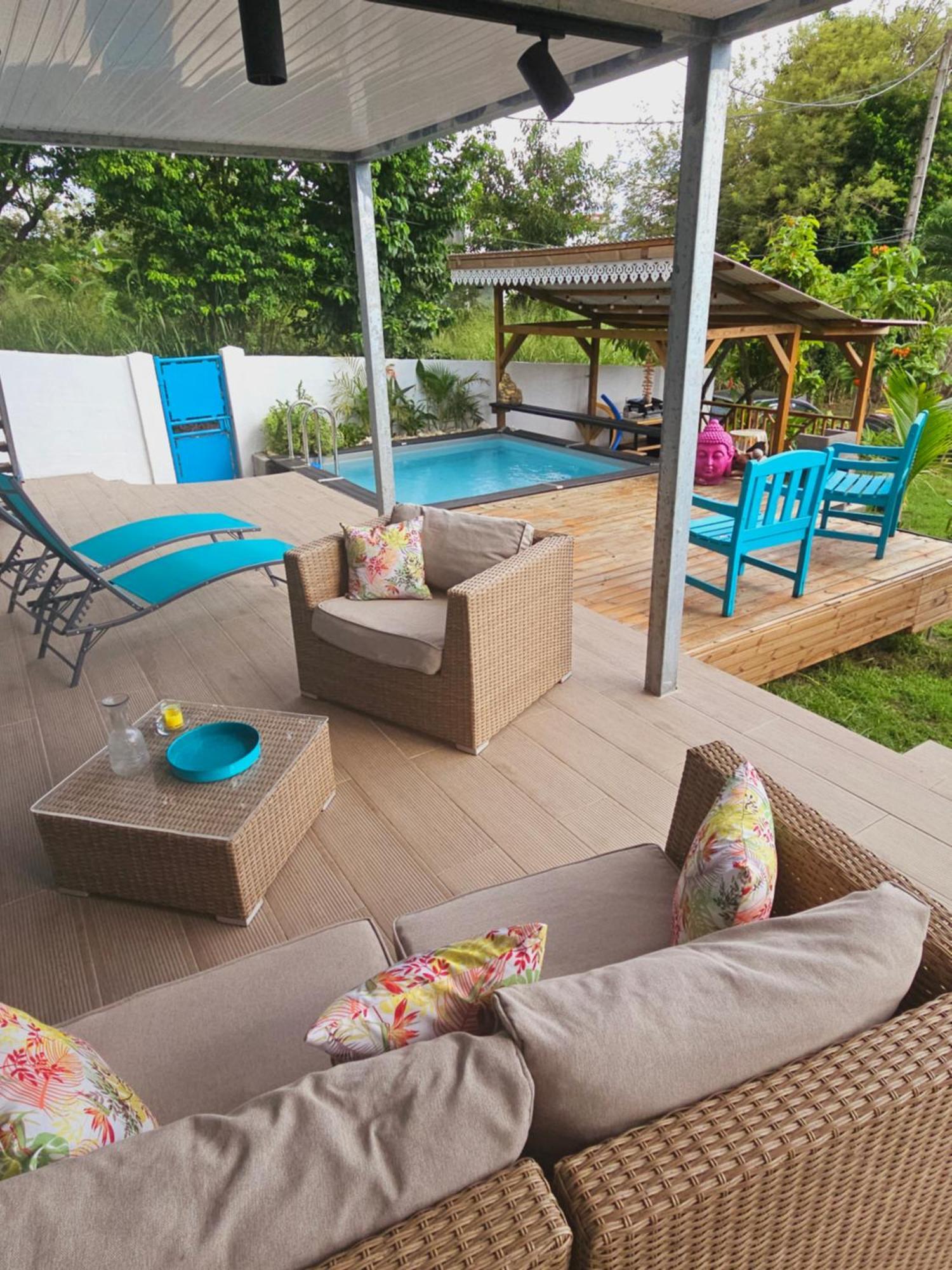 Ti Oasis Colibri, 1 Chambre, Piscine, A 150M De La Plage Sainte-Luce Extérieur photo