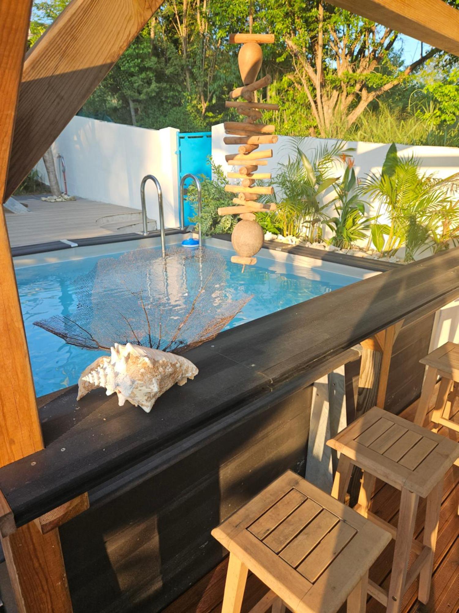 Ti Oasis Colibri, 1 Chambre, Piscine, A 150M De La Plage Sainte-Luce Extérieur photo