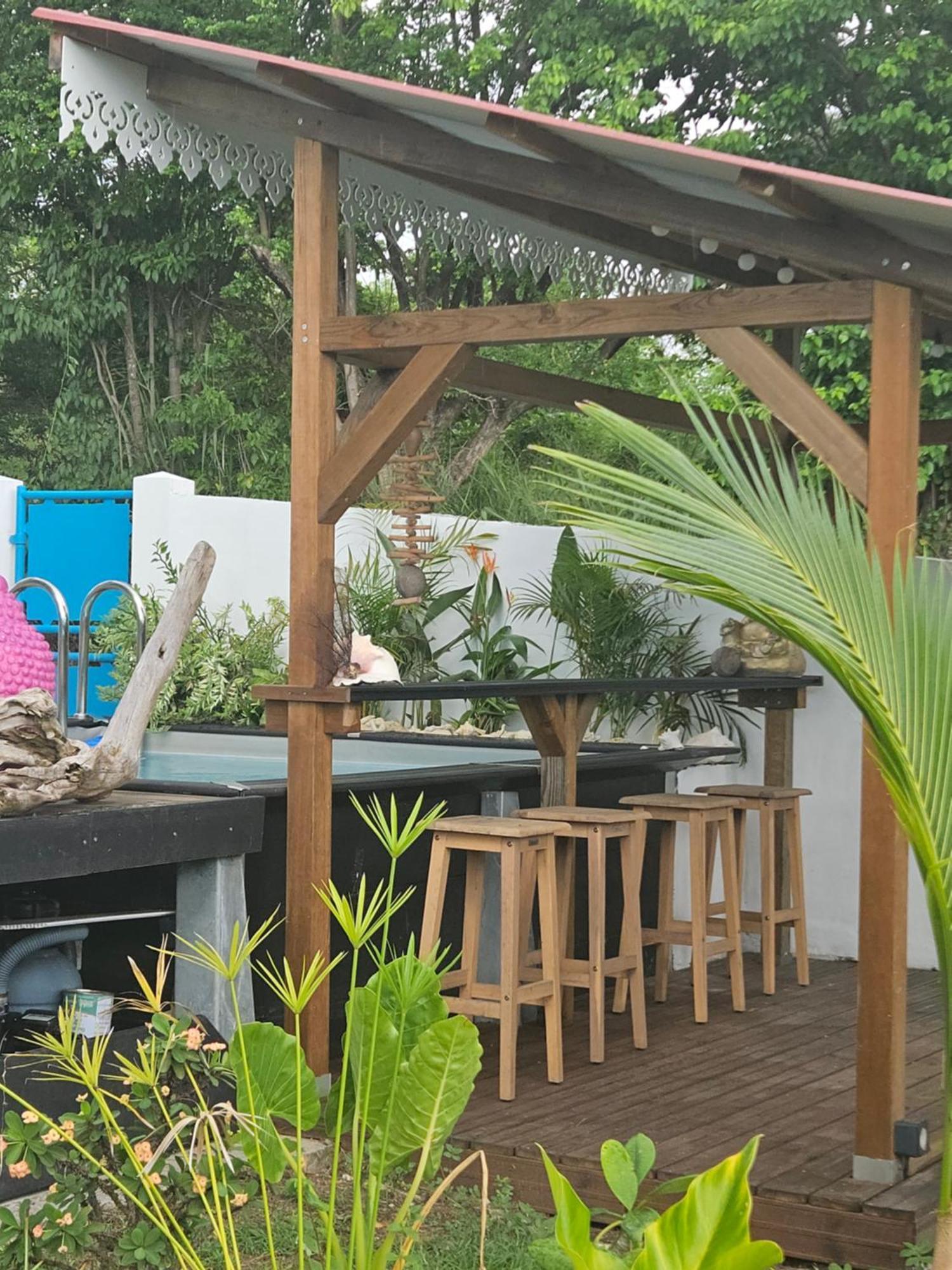 Ti Oasis Colibri, 1 Chambre, Piscine, A 150M De La Plage Sainte-Luce Extérieur photo